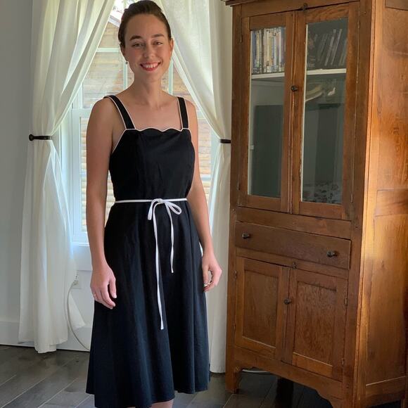 Madison Leigh Black Dress, Size 6 - Picture 1 of 7